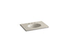 KOHLER K-2796-8 Ceramic/Impressions 31" Vitreous china vanity top with integrated oval sink
