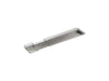 KOHLER 3156-NA Undertone 43" X 8-1/4" X 6-5/16" Undermount Single-Bowl Trough Kitchen Sink, Includes Wire Basket And Rack