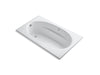 KOHLER K-1114-G-0 Windward 72" x 42" drop-in BubbleMassage(TM) Air Bath