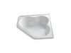 KOHLER K-1160-F-0 Tercet 60" x 60" whirlpool with integral flange and center drain