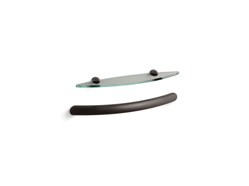 KOHLER 9459-2BZ Sonata Accessory Kit (Grab Bar And Shelf Kit) in Oil-Rubbed Bronze