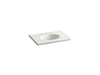 KOHLER K-2796-8 Ceramic/Impressions 31" Vitreous china vanity top with integrated oval sink