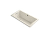 KOHLER K-1167-GW-47 Underscore Rectangle 60" x 30" drop-in BubbleMassage(TM) Air Bath with Bask heated surface and reversible drain