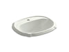 KOHLER K-2189-1-NY Portrait Drop-in bathroom sink with single faucet hole