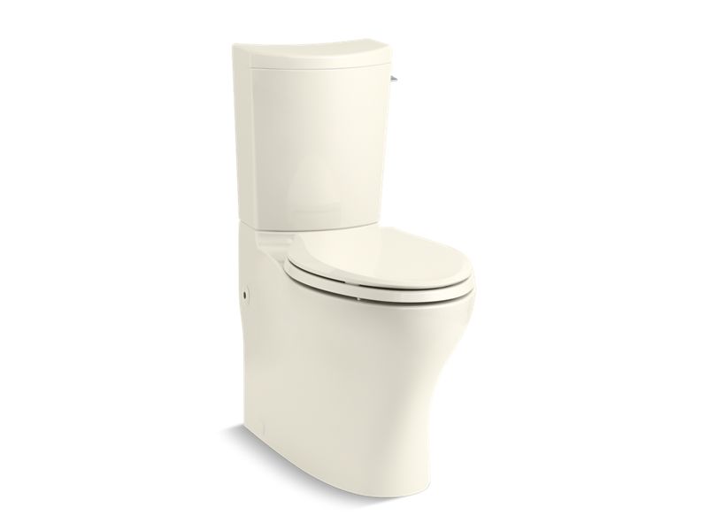 KOHLER 75790-RA Persuade Curv Two-piece elongated dual-flush chair height toilet with right-hand trip lever