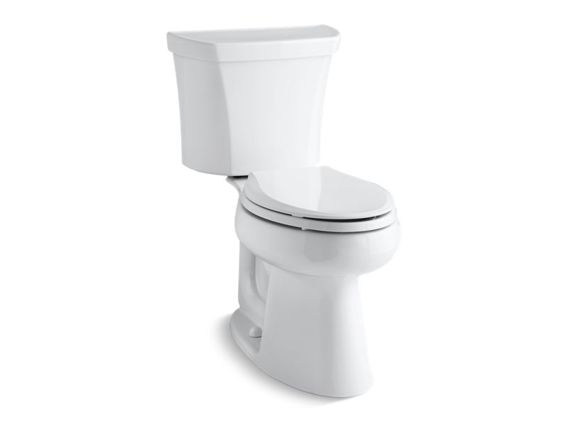 KOHLER K-3989-RA Highline Two-piece Elongated Toilet, Dual-flush
