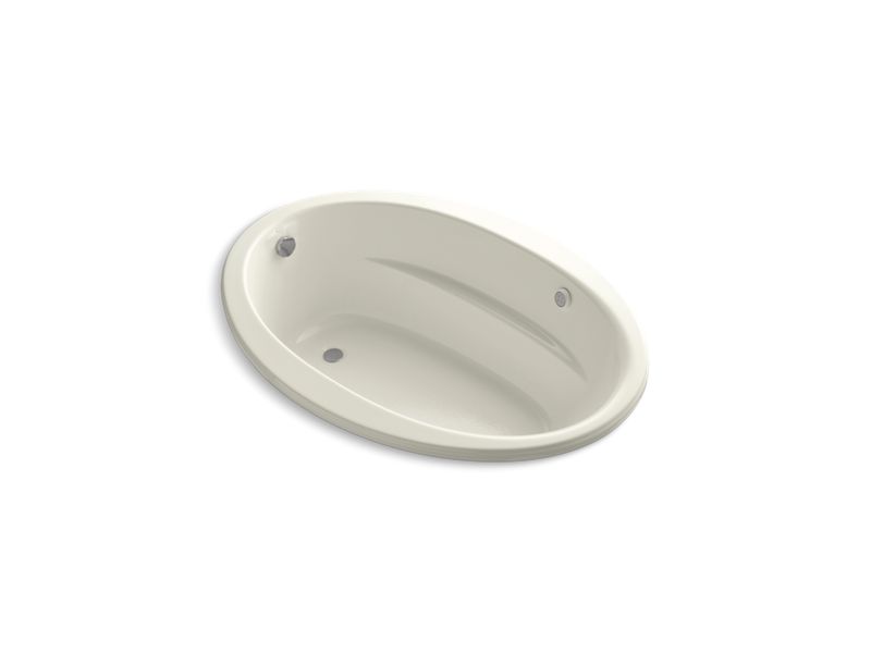 KOHLER K-1162-S1W-96 Sunward 60" x 42" drop-in whirlpool with Bask heated surface