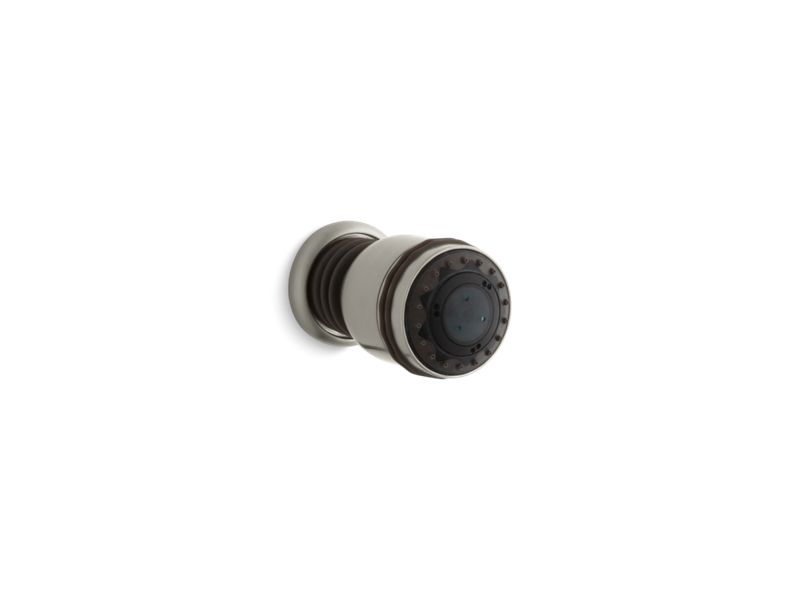 KOHLER 8509-BN Mastershower Round Invigorating 3-Way Body Spray in Vibrant Brushed Nickel