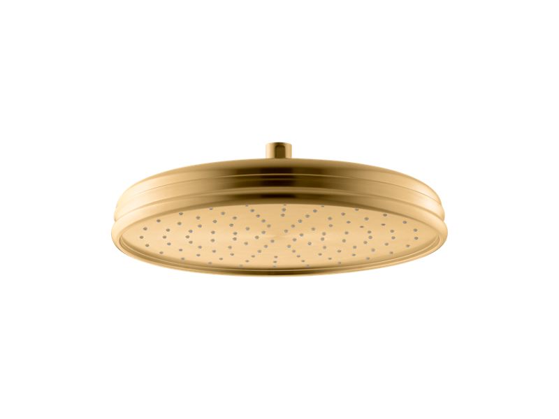 KOHLER K-13694 12" 2.5 gpm rainhead with Katalyst air-induction technology