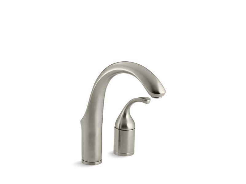 KOHLER 10443-BN Fort?? Two-Hole Bar Sink Faucet With Lever Handle in Vibrant Brushed Nickel