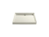 KOHLER K-9997 Groove 42" x 42" single-threshold rear center drain shower base