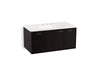 KOHLER K-99561-1WU Jute 42" wall-hung bathroom vanity cabinet with 1 door and 2 drawers