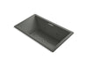 KOHLER K-1174-H2-58 Underscore Rectangle 72" x 42" drop-in whirlpool with heater without jet trim and with center drain