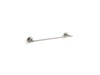 KOHLER 26523-BN Decorative 18" Towel Bar in Vibrant Brushed Nickel