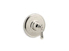 KOHLER K-TS72767-9M Artifacts Rite-Temp valve trim with swing lever handle