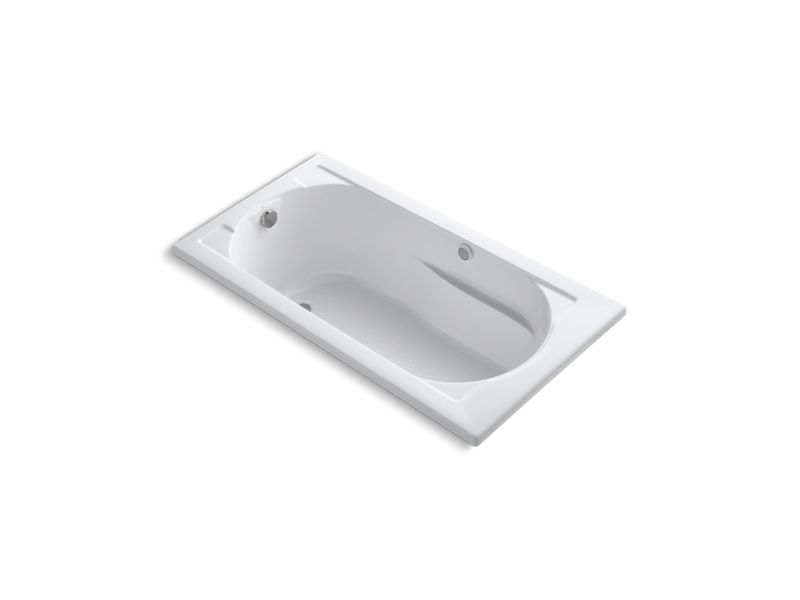 KOHLER K-1357-G-0 Devonshire 60" x 32" drop-in BubbleMassage(TM) Air Bath with heater