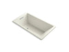 KOHLER K-1173-VBW Underscore 66" x 36" drop-in VibrAcoustic bath with Bask heated surface