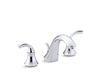 KOHLER K-10272-4 Fort?? Widespread bathroom sink faucet with sculpted lever handles