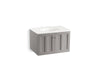 KOHLER K-99515-1WT Damask 30" wall-hung bathroom vanity cabinet with 2 doors
