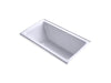 KOHLER K-855-R Tea-for-Two 66" x 36" alcove bath with integral flange and right-hand drain
