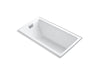 KOHLER K-855-L Tea-for-Two 66" x 36" alcove bath with integral flange and left-hand drain