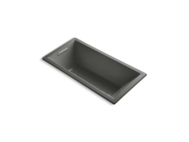 KOHLER K-1167-GVB-58 Underscore Rectangle 60" x 30" drop-in VibrAcoustic + BubbleMassage(TM) Air Bath