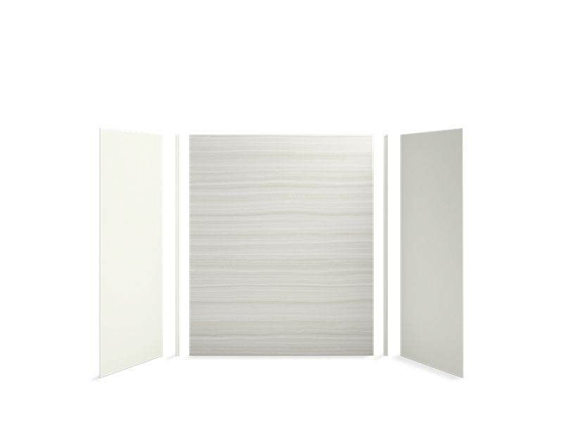 KOHLER 97618-7NY Choreograph 60" X 32" X 72" Shower Wall Kit in VeinCut Dune with Dune accents