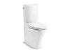 KOHLER 75790 Persuade Curv Two-piece elongated toilet with skirted trapway, dual-flush