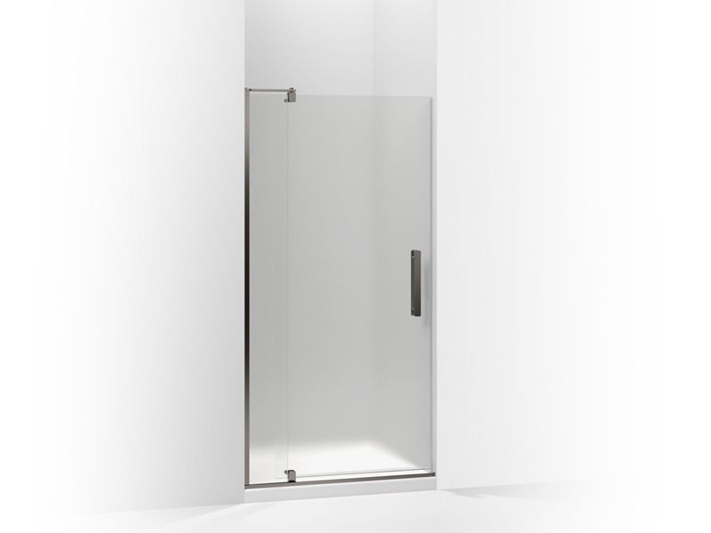 KOHLER K-707511-D3 Revel Pivot shower door, 70" H x 31-1/8 - 36" W, with 5/16" thick Frosted glass