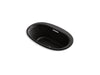 KOHLER K-5714-VBW Underscore 59-11/16" x 35-5/8" drop-in VibrAcoustic bath with Bask heated surface