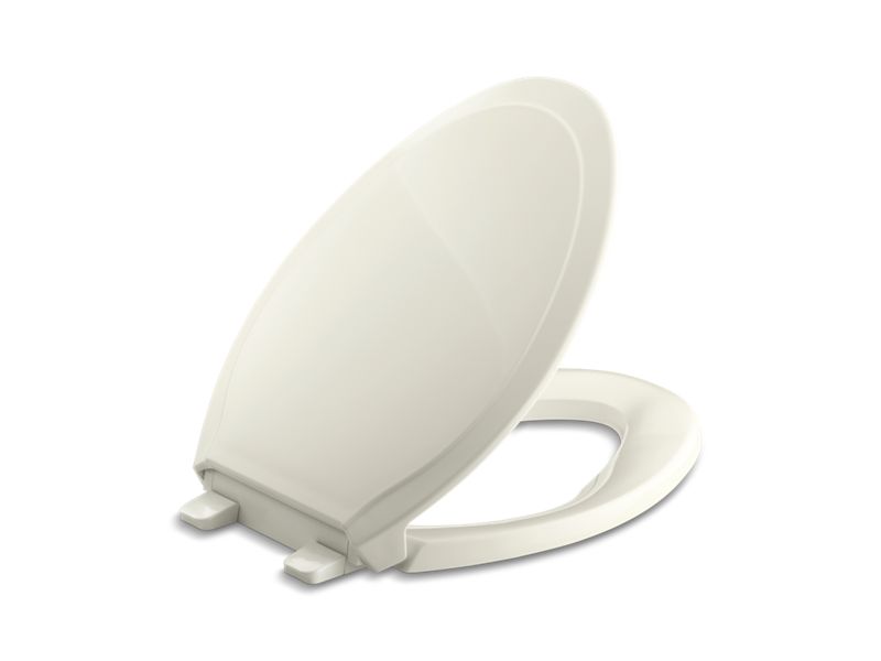 KOHLER K-4734 Rutledge Quiet-Close elongated toilet seat