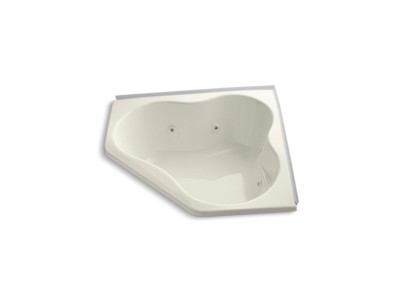 KOHLER K-1154-F-96 5454 54" x 54" alcove whirlpool with integral flange
