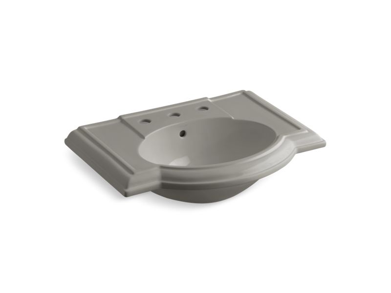 KOHLER K-2295-8-K4 Devonshire Bathroom sink with 8" widespread faucet holes