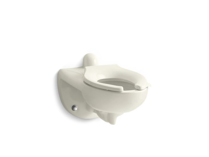 KOHLER K-4323 Kingston Wall-mount rear spud flushometer bowl