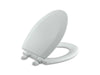 KOHLER K-4712-T Triko elongated toilet seat with plastic hinges