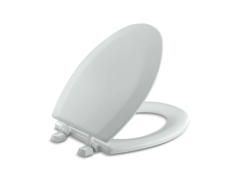 KOHLER K-4712-T Triko elongated toilet seat with plastic hinges