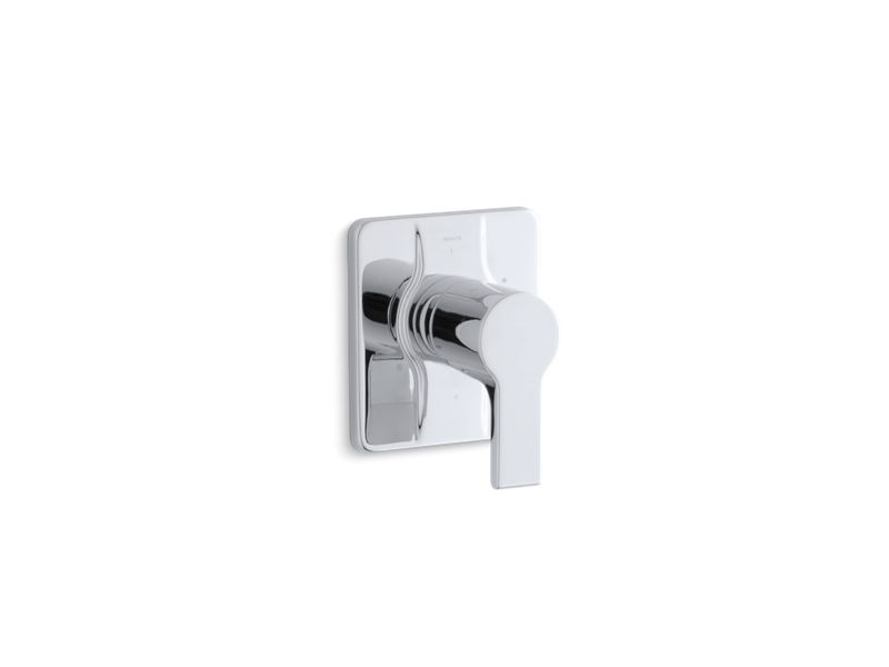 KOHLER T10449-4-CP Singulier Transfer Valve Trim in Polished Chrome