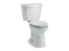 KOHLER K-31620 Cimarron Comfort Height Two-piece elongated 1.6 gpf chair-height toilet