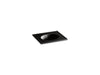 KOHLER K-2791-1 Ceramic/Impressions 25" oval vanity-top bathroom sink with single faucet hole