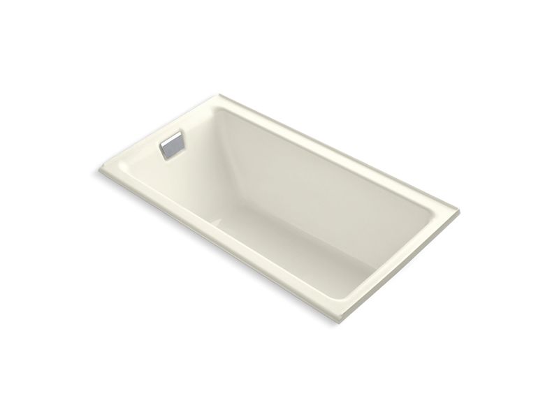 KOHLER K-855-L Tea-for-Two 66" x 36" alcove bath with integral flange and left-hand drain