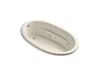 KOHLER K-1164-S1W-47 Sunward 72" x 42" drop-in whirlpool with Bask heated surface