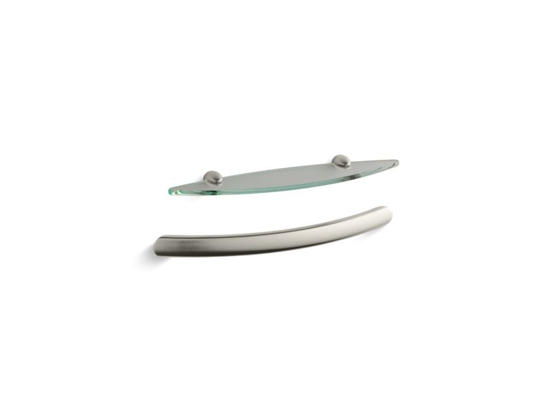 KOHLER 9459-BN Sonata Accessory Kit (Grab Bar And Shelf Kit) in Vibrant Brushed Nickel