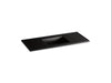 KOHLER K-2783-1 Ceramic/Impressions 49" Vitreous china vanity top with integrated rectangular sink