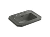 KOHLER K-2325-8-58 Kathryn Drop-in bathroom sink with 8" widespread faucet holes