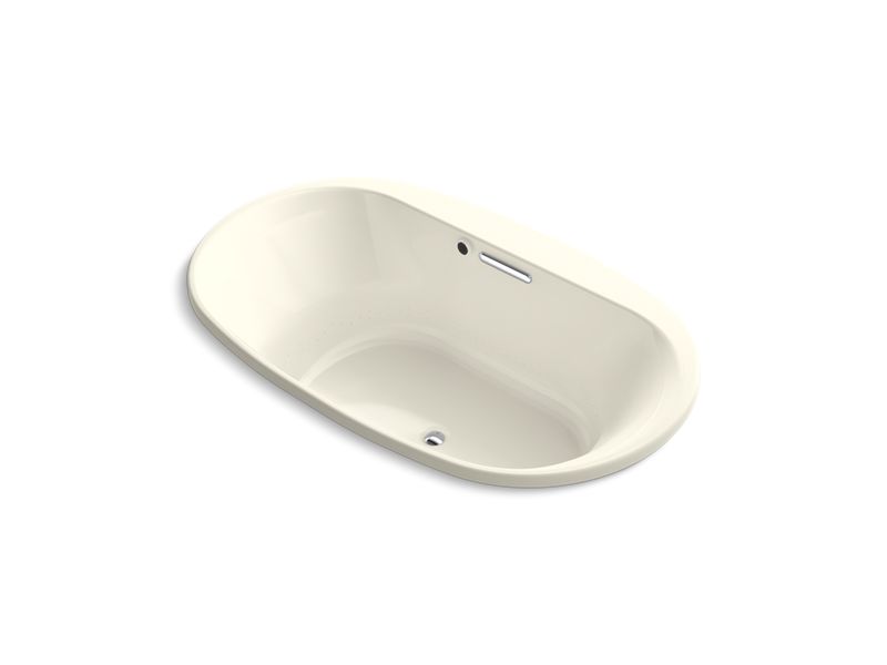 KOHLER K-5718-G-96 Underscore Oval 72" x 42" drop-in BubbleMassage(TM) Air Bath