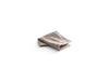 KOHLER 31509-TE-TRF Turkish Bath Linens Washcloth With Terry Weave, 13" X 13" in Truffle