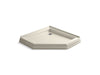 KOHLER K-9542-47 Memoirs 42" x 42" Neo-angle single threshold rear center drain shower base