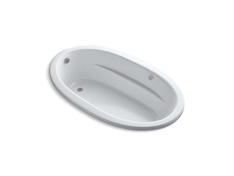 KOHLER K-1164-S1G Sunward 72" x 42" drop-in BubbleMassage air bath
