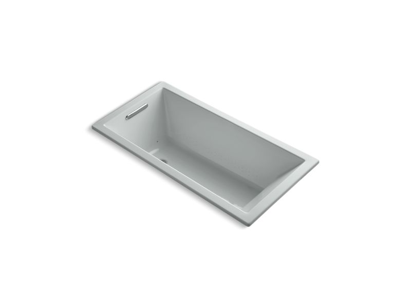 KOHLER K-1167-GVB-95 Underscore Rectangle 60" x 30" drop-in VibrAcoustic + BubbleMassage(TM) Air Bath