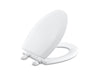 KOHLER K-4712-T Triko elongated toilet seat with plastic hinges